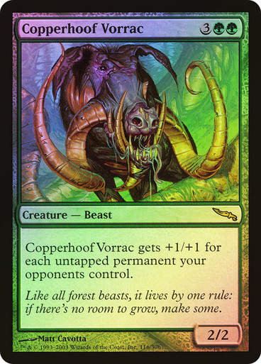 Copperhoof Vorrac (MRD) (116) / Foil