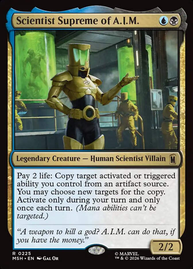 Scientist Supreme of A.I.M. (MSH) (225)
