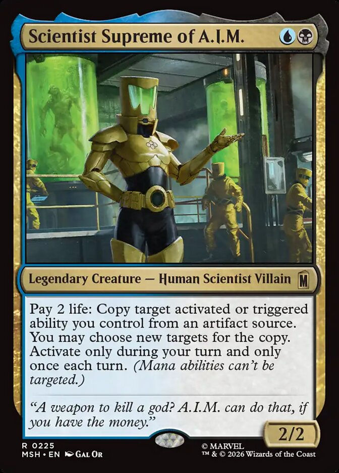 Scientist Supreme of A.I.M. (MSH) (225)