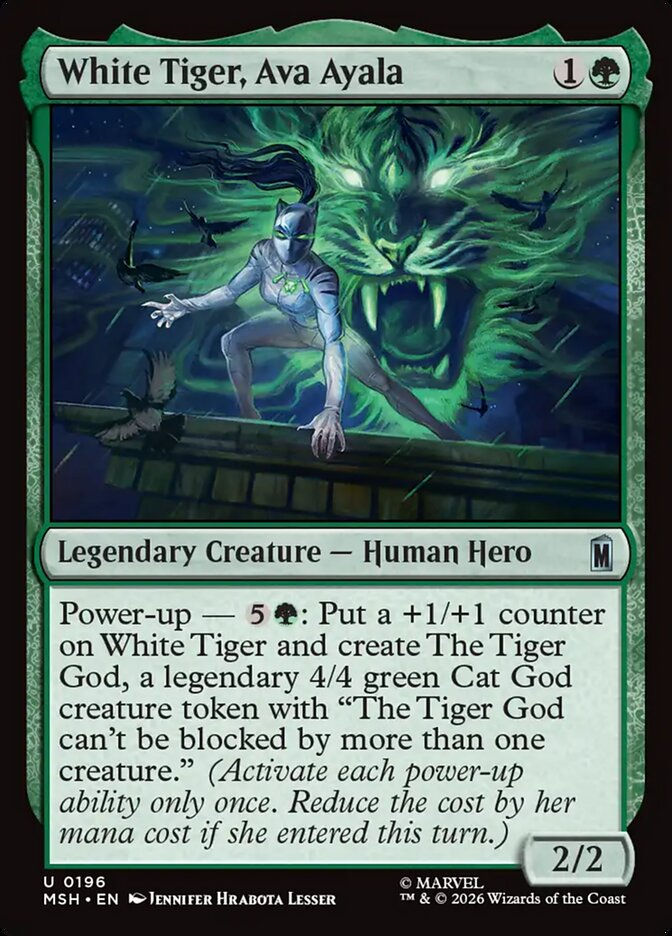 White Tiger, Ava Ayala (MSH) (196)