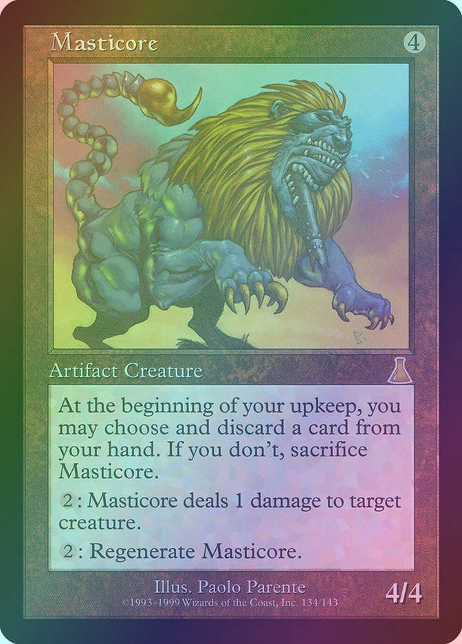 Masticore (UDS) (134) / Foil
