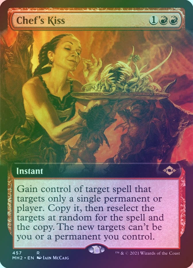 Chef's Kiss (MH2) (457) / Extended Art / Foil