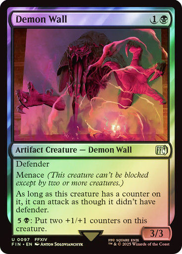 Demon Wall (FIN) (97) / Foil