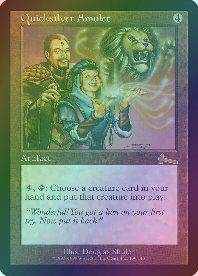 Quicksilver Amulet (ULG) (130) / Foil