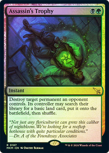 Assassin's Trophy (mkm) (187) / Foil