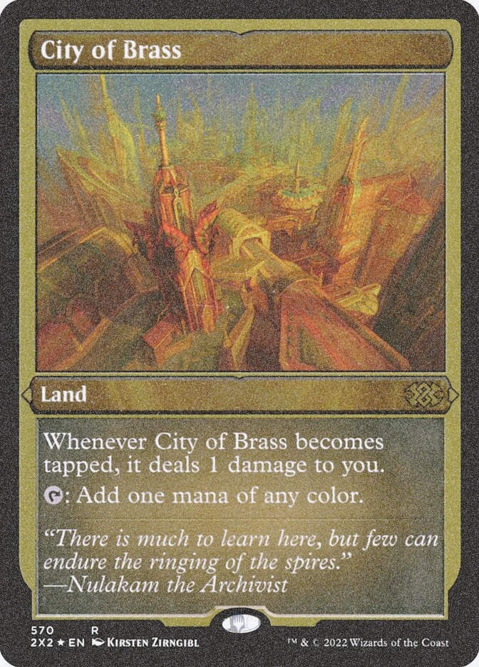 City of Brass (2X2) (570) / Foil Etched