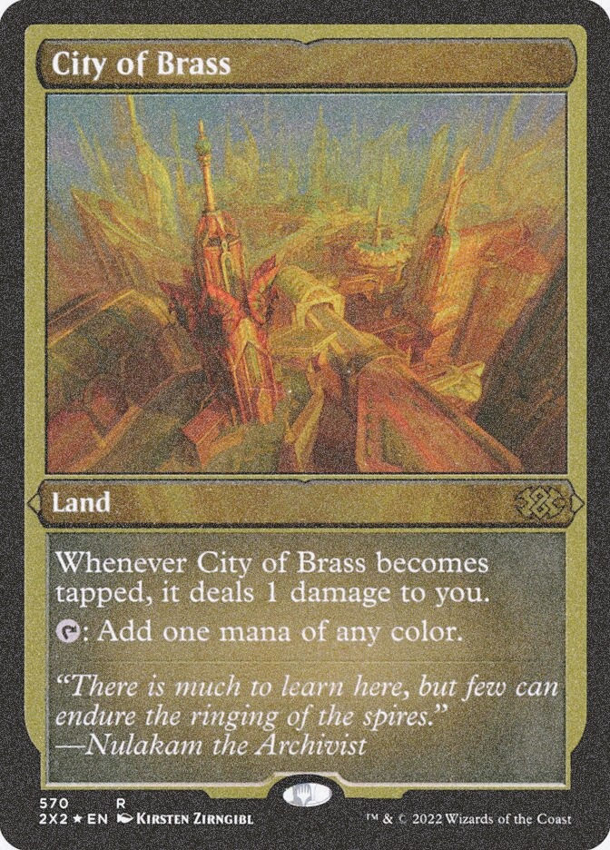 City of Brass (2X2) (570) / Foil Etched