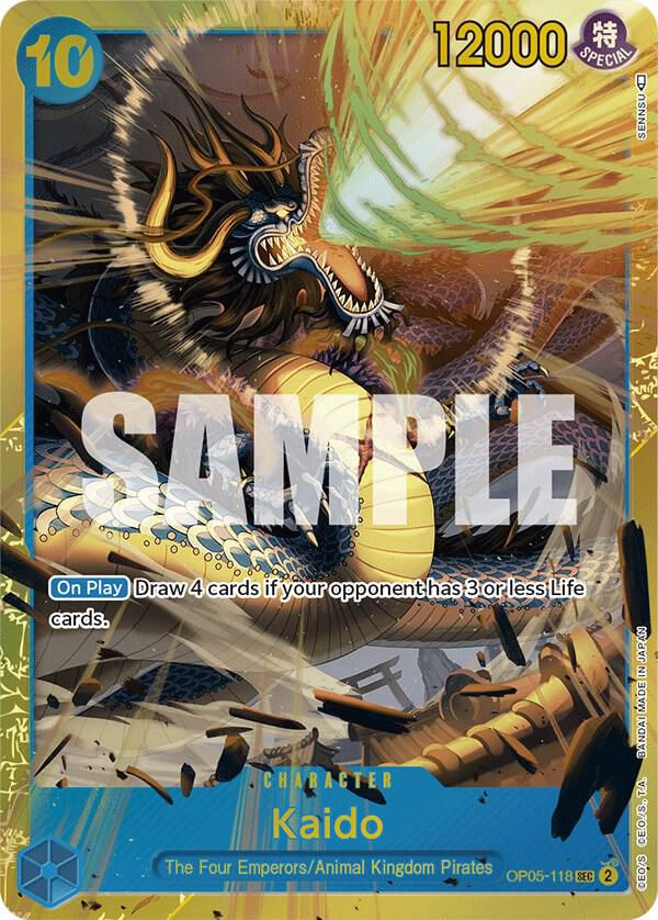 Kaido (118) (OP05-118) / Foil