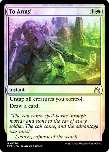 To Arms! (rvr) (30) / Foil