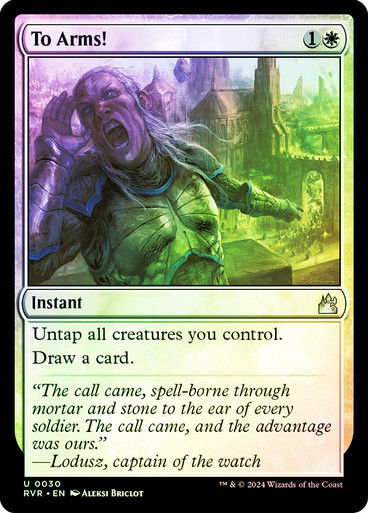 To Arms! (rvr) (30) / Foil