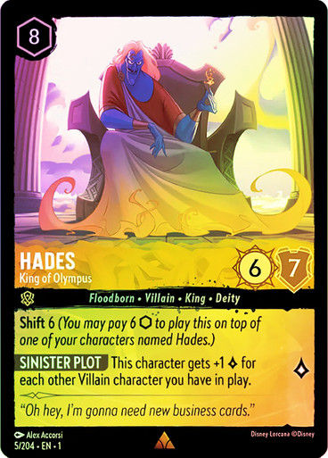 Hades - King of Olympus (LOR_TFC) / Foil