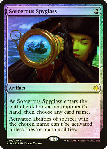 Sorcerous Spyglass (XLN) (248) / Foil