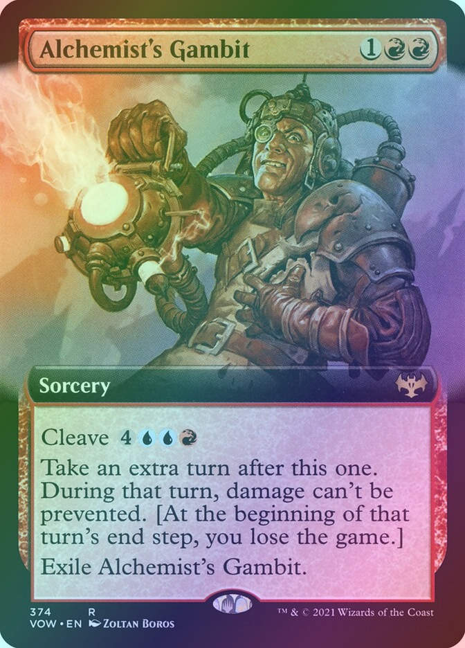 Alchemist's Gambit (VOW) (374) / Extended Art / Foil