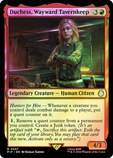 Duchess, Wayward Tavernkeep (pip) (57) / Foil