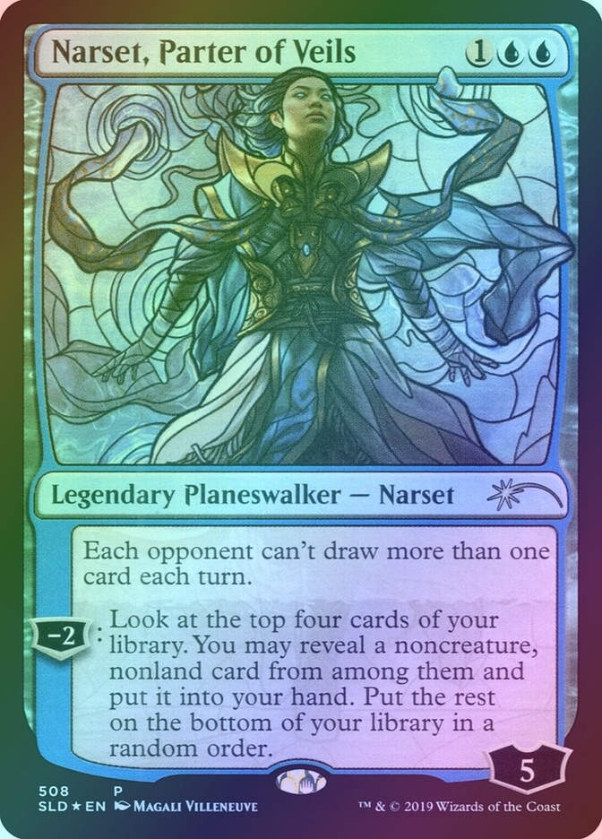 Narset, Parter of Veils (SLD) (508) / Foil