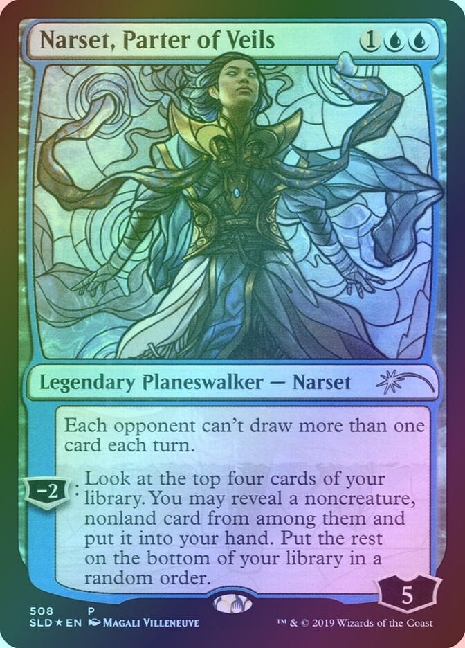 Narset, Parter of Veils (SLD) (508) / Foil