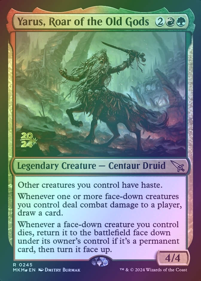 Yarus, Roar of the Old Gods (PMKM) (245s) / Foil