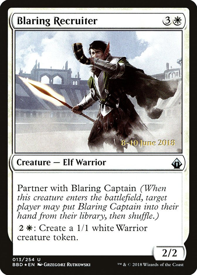 Blaring Recruiter (PBBD) (13s) / Foil