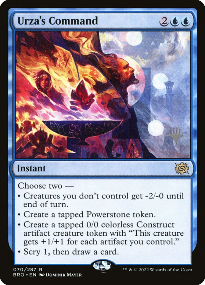 Urza's Command (PBRO) (70p)