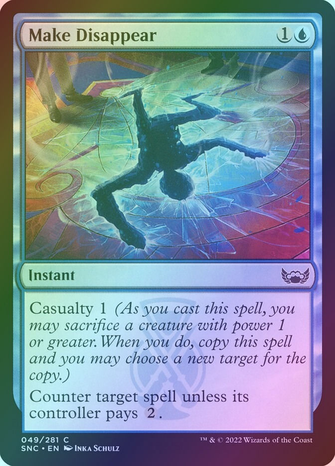Make Disappear (SNC) (49) / Foil