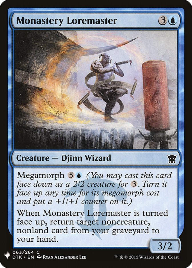 Monastery Loremaster (MYS)