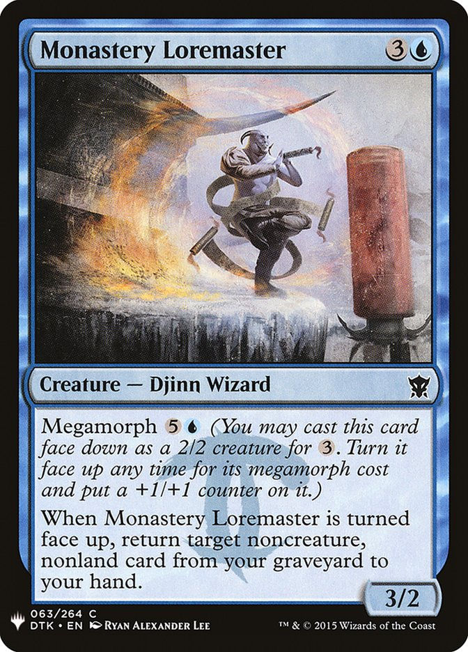 Monastery Loremaster (MYS)