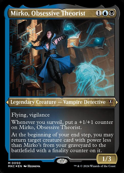 Mirko, Obsessive Theorist (mkc) (50) / Display Token