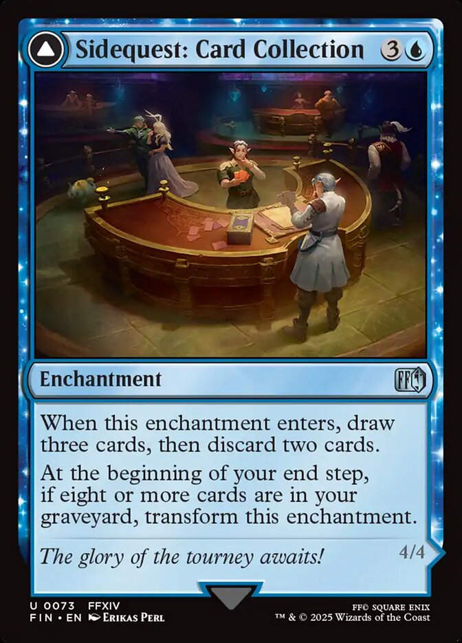 Sidequest: Card Collection // Magicked Card (FIN) (73)