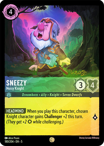 Sneezy - Noisy Knight (LOR_SHS) / Foil