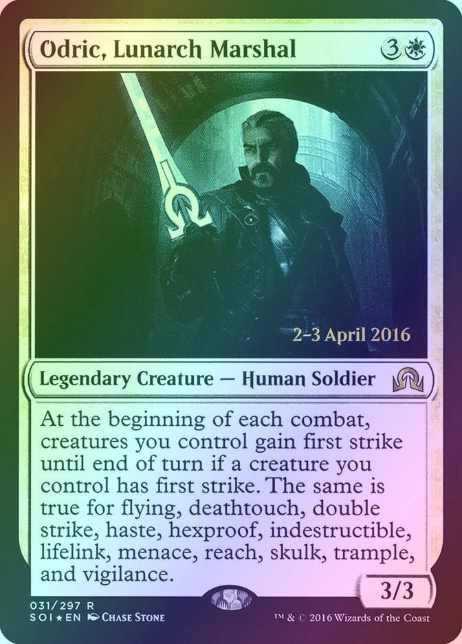 Odric, Lunarch Marshal (PSOI) (31s) / Foil
