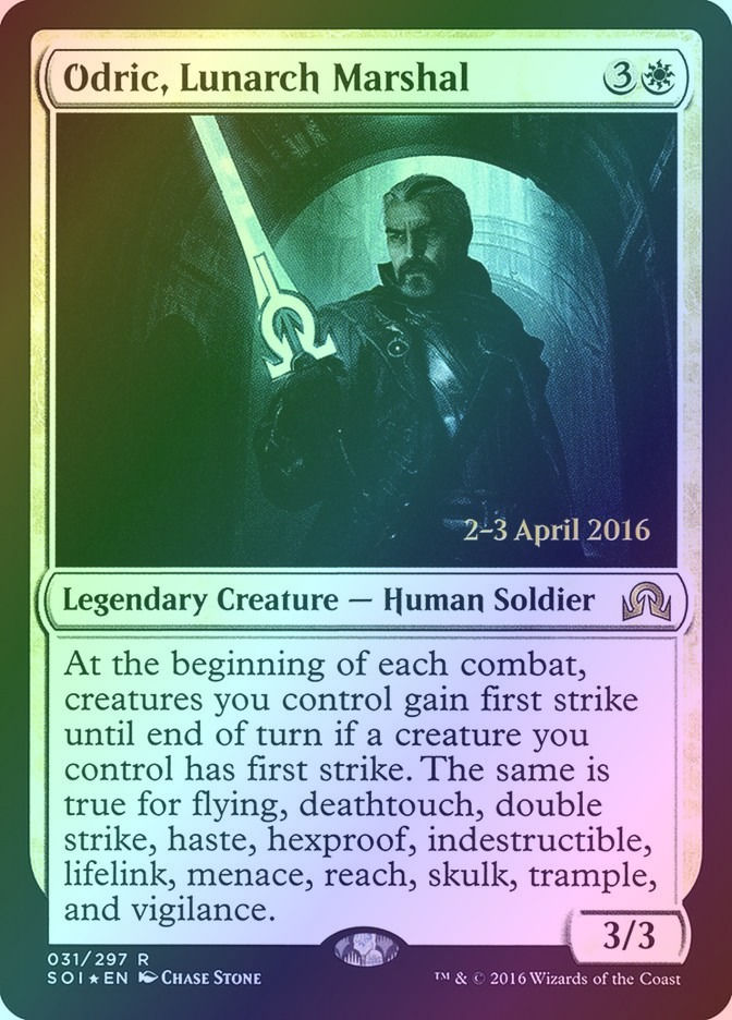 Odric, Lunarch Marshal (PSOI) (31s) / Foil