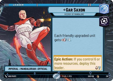 Gar Saxon - Viceroy of Mandalore (Hyperspace) (SHD_#281)