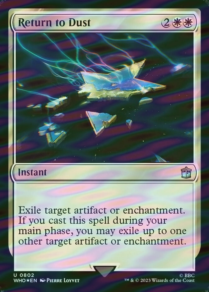 Return to Dust (WHO) (802) / Surge Foil