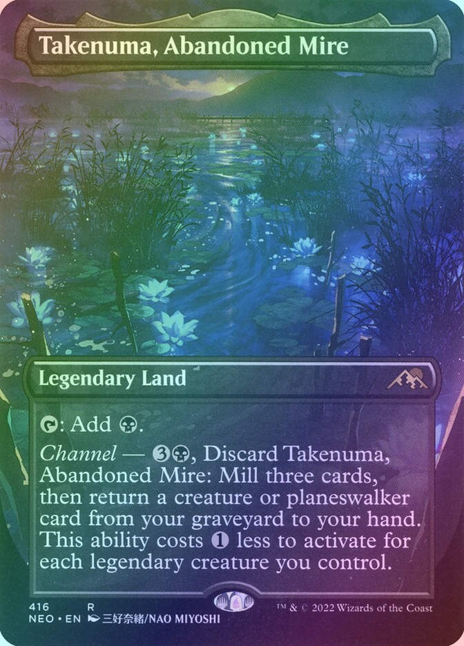 Takenuma, Abandoned Mire (NEO) (416) / Borderless / Foil