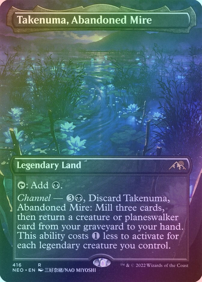 Takenuma, Abandoned Mire (NEO) (416) / Borderless / Foil