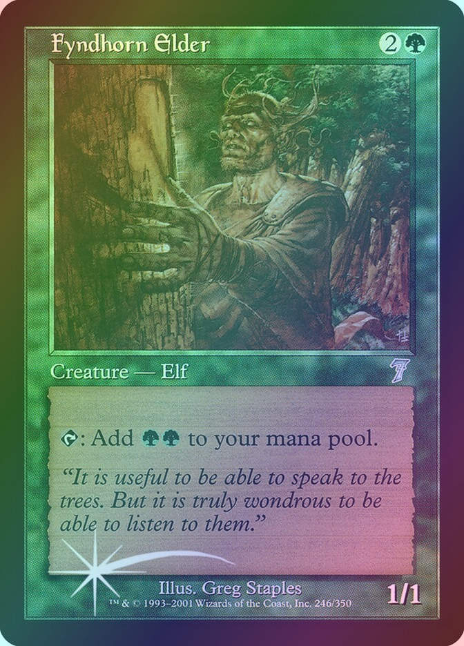 Fyndhorn Elder (7ED) (246★) / Foil