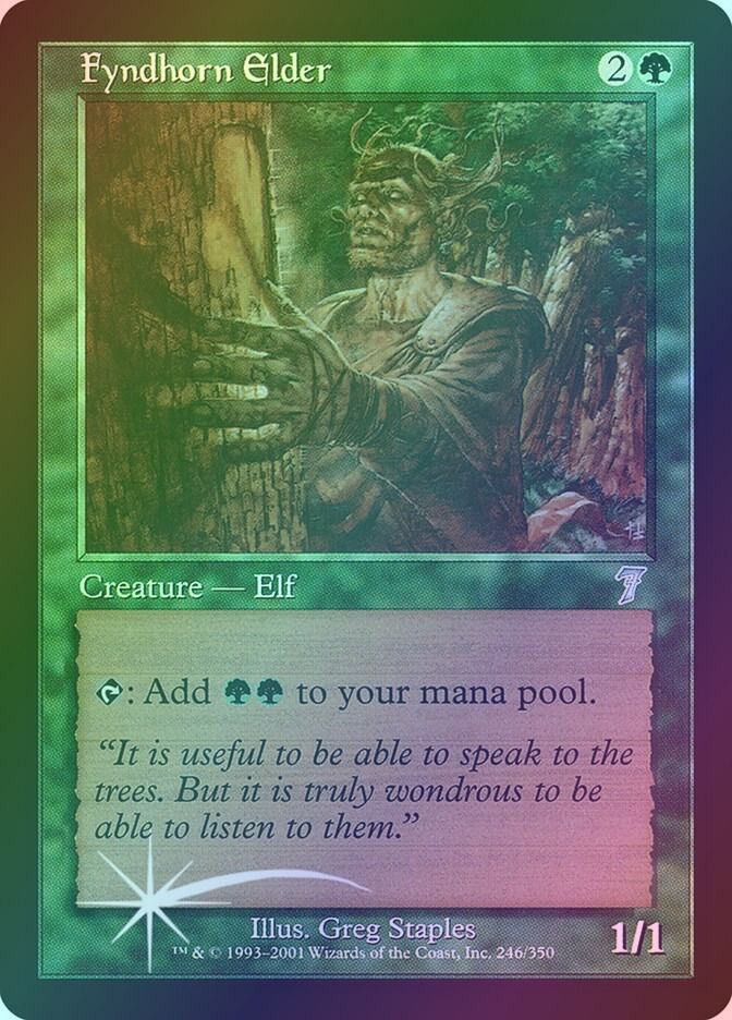 Fyndhorn Elder (7ED) (246★) / Foil