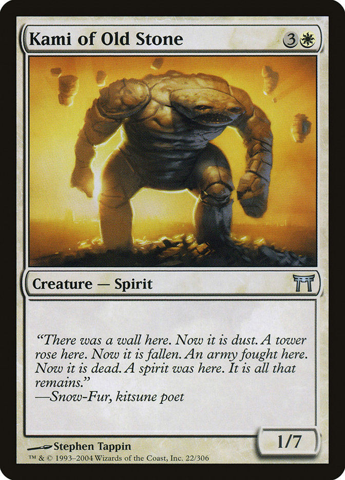 Kami of Old Stone (CHK) (22)