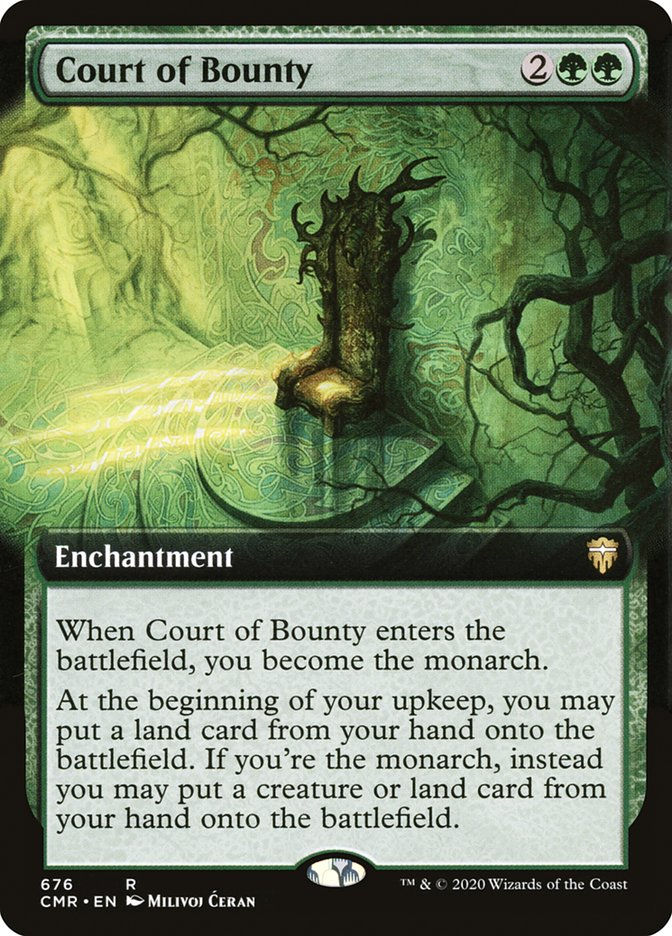 Court of Bounty (CMR) (676) / Extended Art