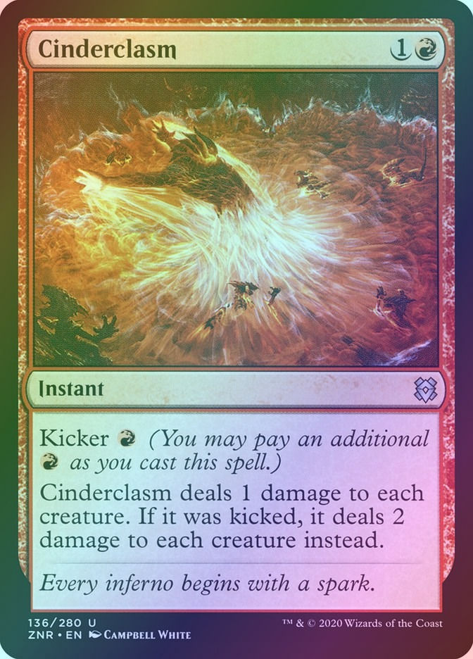 Cinderclasm (ZNR) (136) / Foil