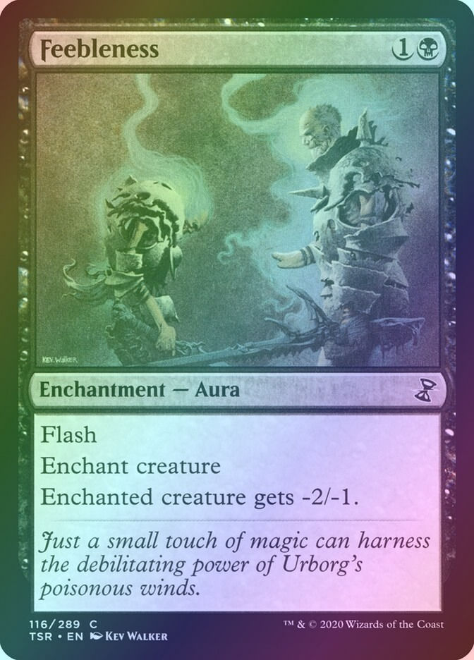 Feebleness (TSR) (116) / Foil