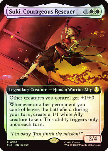Suki, Courageous Rescuer (TLA) (368) / Extended Art / Foil