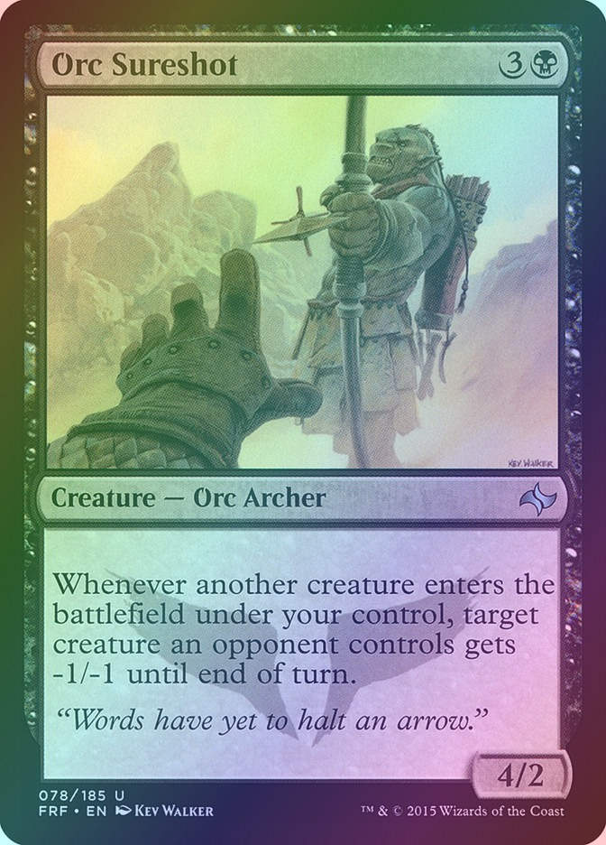 Orc Sureshot (FRF) (78) / Foil