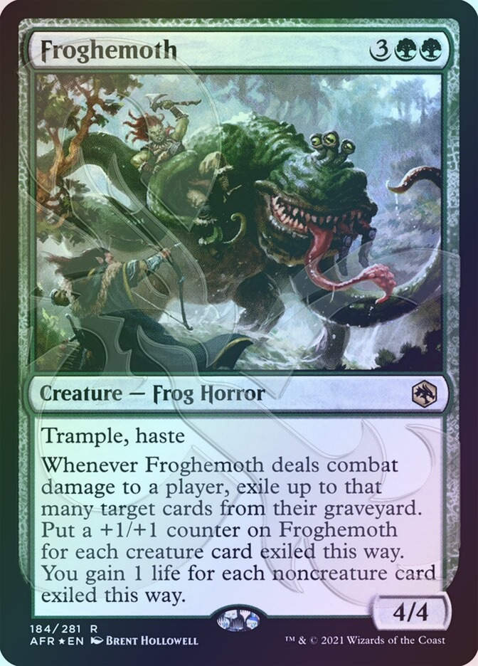 Froghemoth (PAFR) (184a) / Embossed Foil