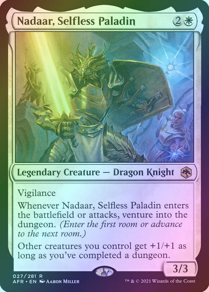 Nadaar, Selfless Paladin (AFR) (27) / Foil