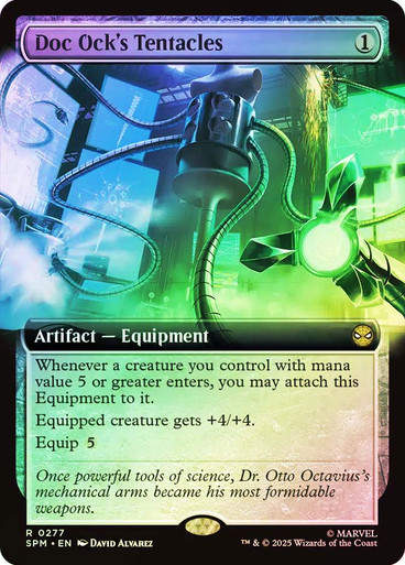 Doc Ock's Tentacles (SPM) (277) / Extended Art / Foil