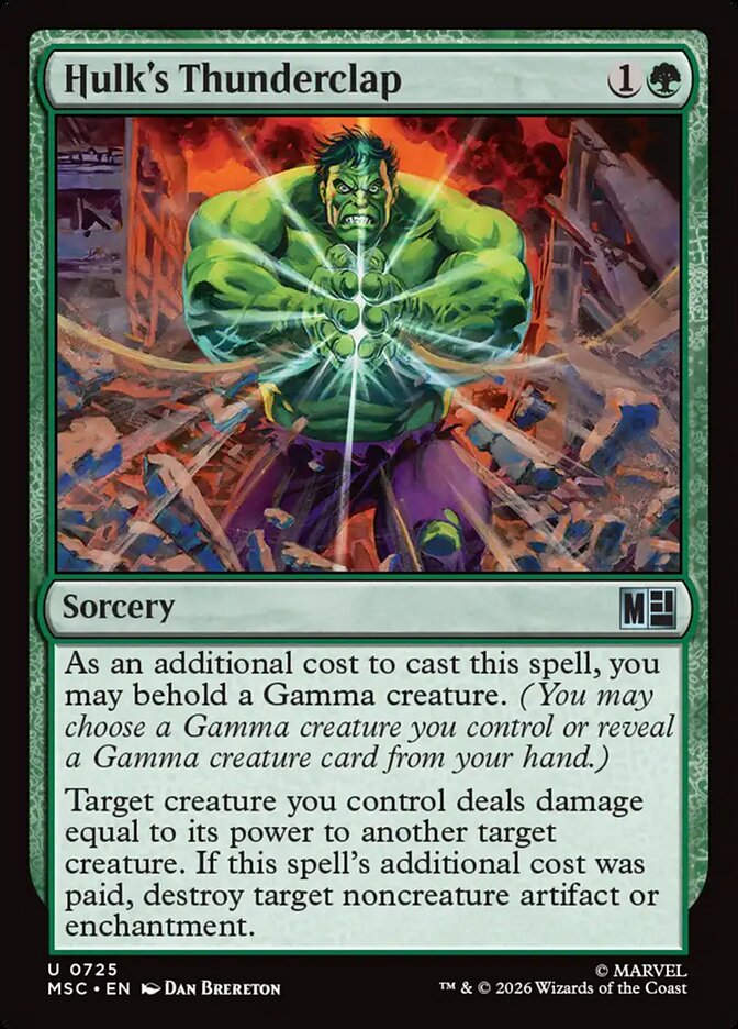 Hulk's Thunderclap (MSC) (725)