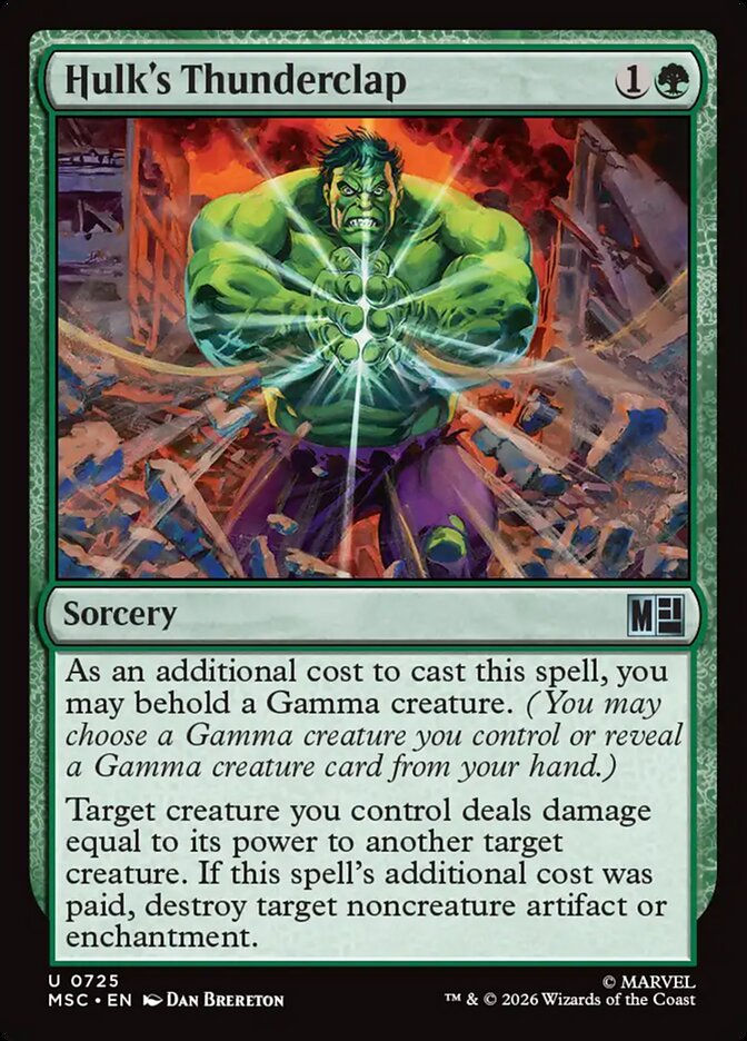 Hulk's Thunderclap (MSC) (725)