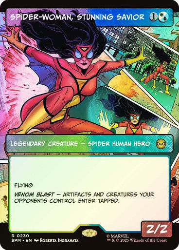 Spider-Woman, Stunning Savior (SPM) (230) / Showcase / Foil