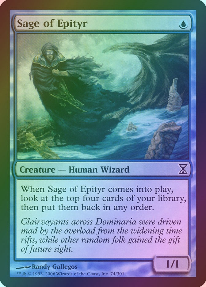 Sage of Epityr (TSP) (74) / Foil